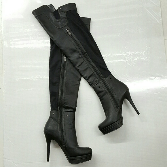 bakers thigh high boots